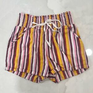 Derek Heart Striped Shorts